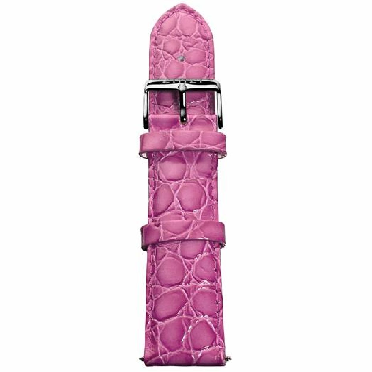Zinzi leren horlogeband fuchsia roze UNOBAND9