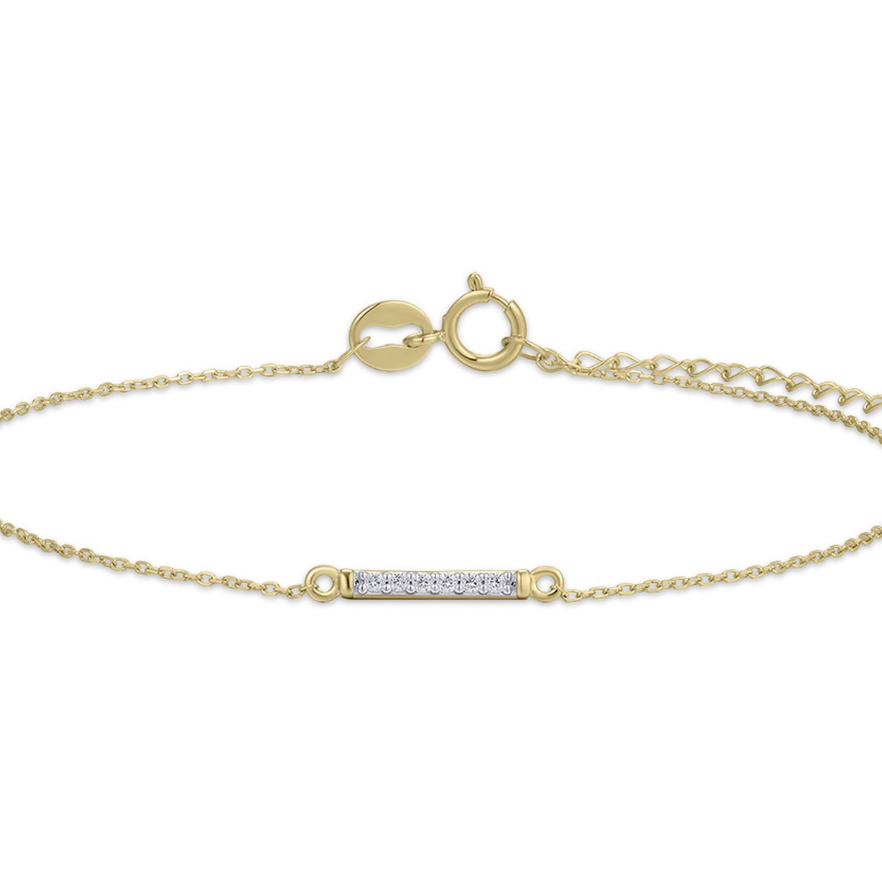 Deze armband is van het merk Gisser. Het is een damessieraad gemaakt van goud. De armband is goud van kleur.