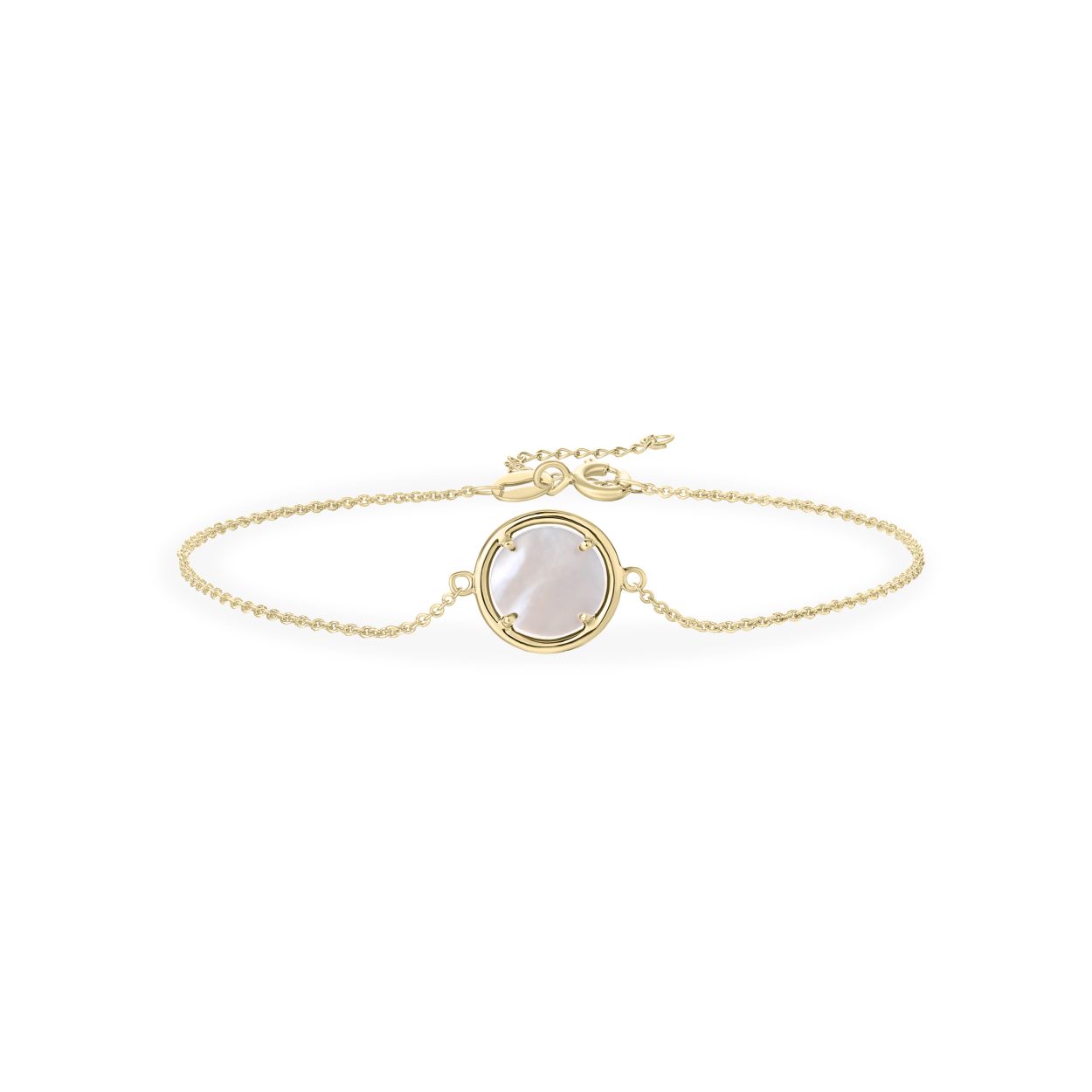 Armband uit de Modern Icons collectie van Gisser Jewels gemaakt van 14 Karaat Geel Goud. De lengte is 17 + 3 cm en de breedte is 1 - 8 mm.