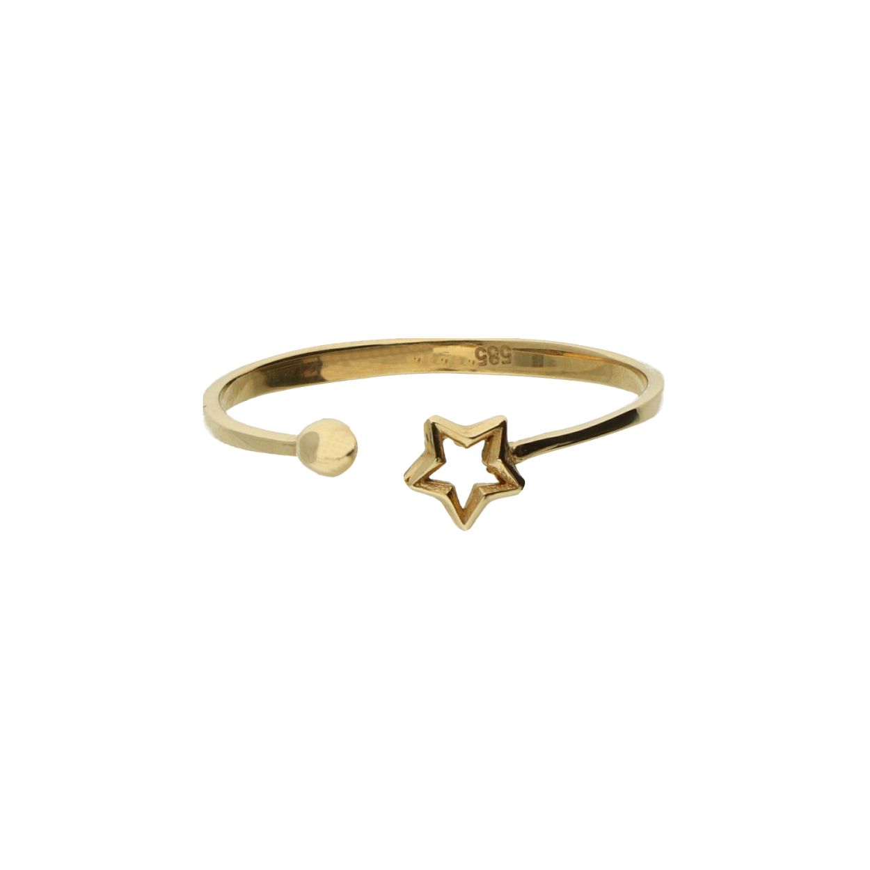 Dit is een ring van het merk GLOW
