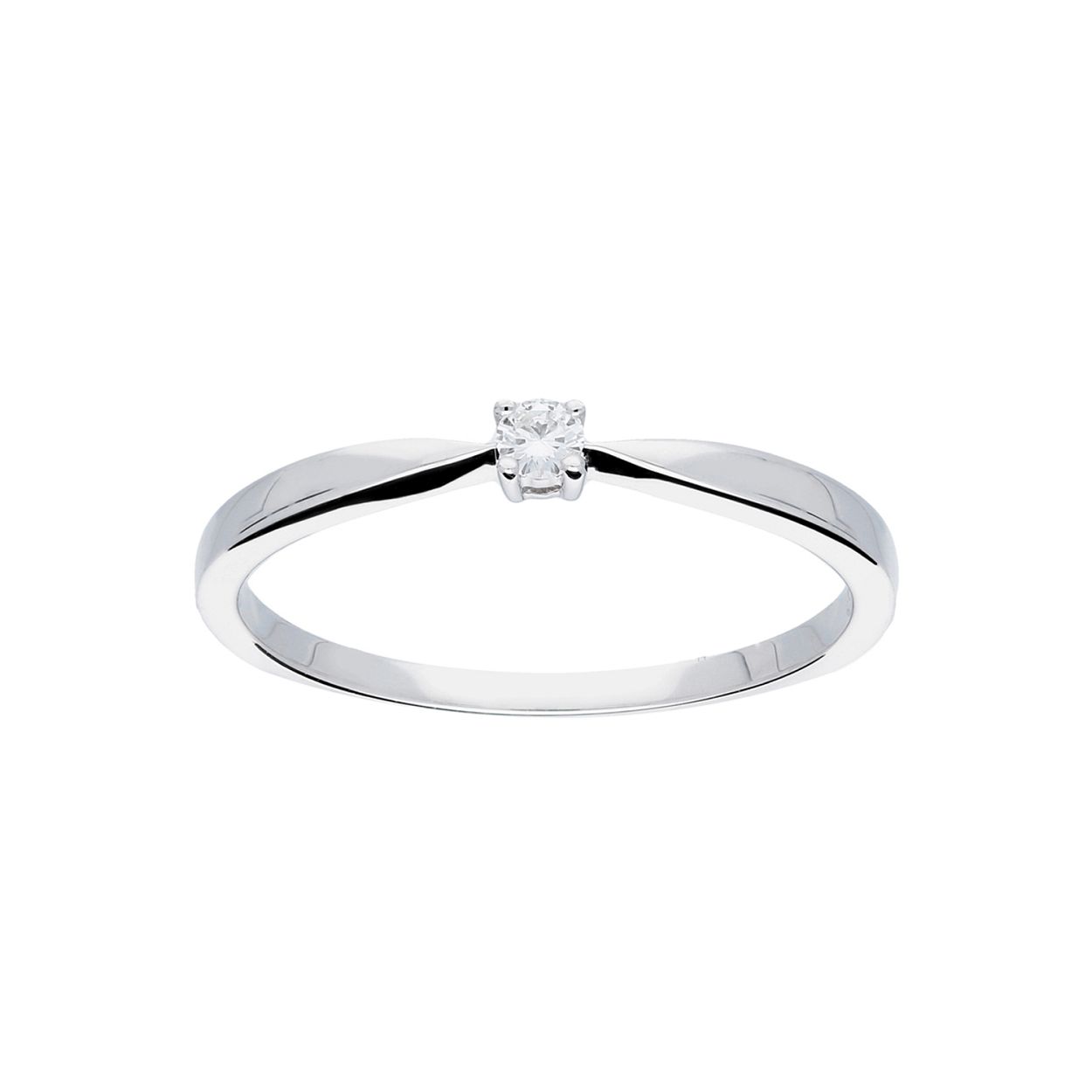 Deze prachtige witgouden briljanten solitair ring heeft een schitterende 0.05ct G-SI diamant. De ring is elegant en tijdloos, perfect voor dagelijks gebruik of voor speciale gelegenheden. Draag deze ring alleen voor een subtiele look of combineer het met andere ringen voor een gewaagdere uitstraling. Een prachtig cadeau voor jezelf of een geliefde. Maak je look compleet met deze schitterende ring!