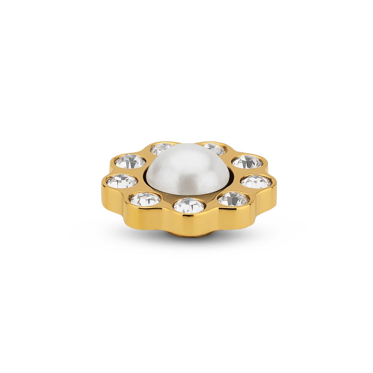 VI floral pearl GD, Crystal
