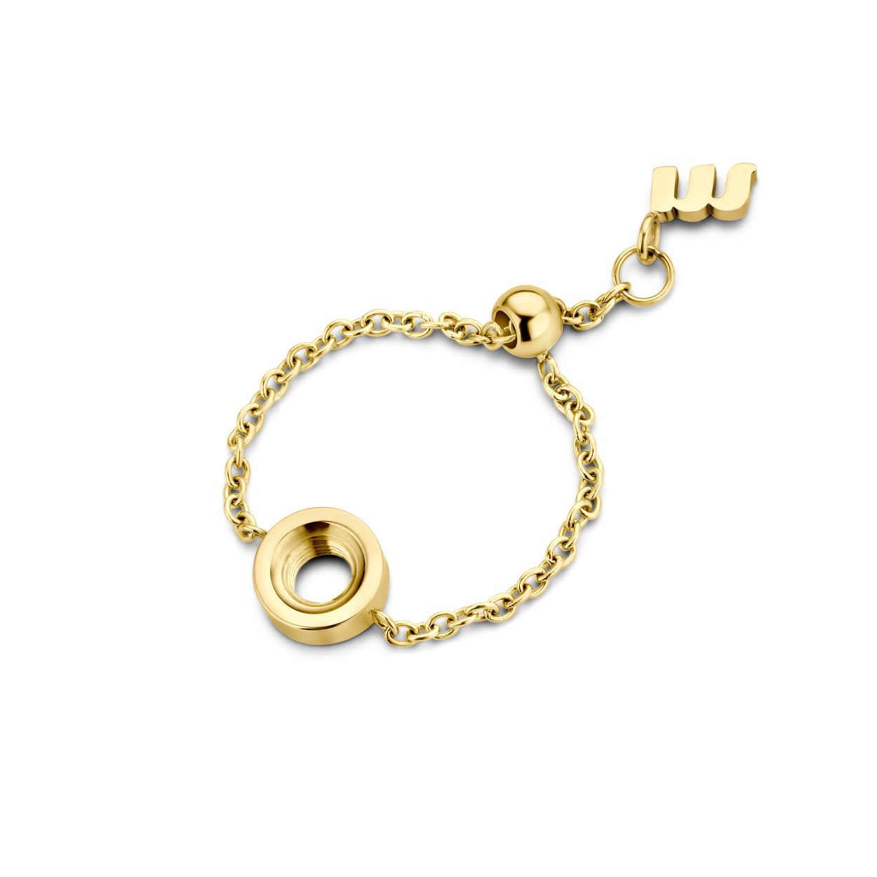 Melano edelstaal VI VEA ring gd, one size VR10GD00000