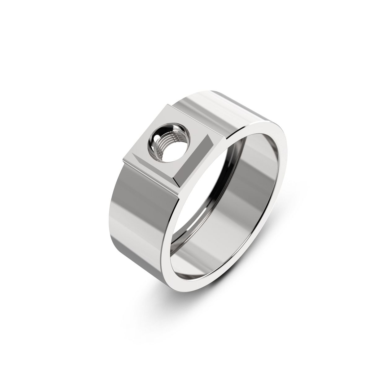 Dit is een ring van het merk Melano in maat 60.