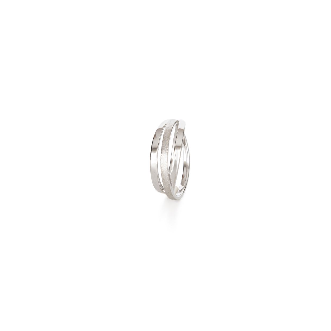 Yo Design Ring Move  geschikt voor dames die houden van strakke elegente sieraden ontworpen door Joanna Taraszkiewicz Poolse ontwerpster