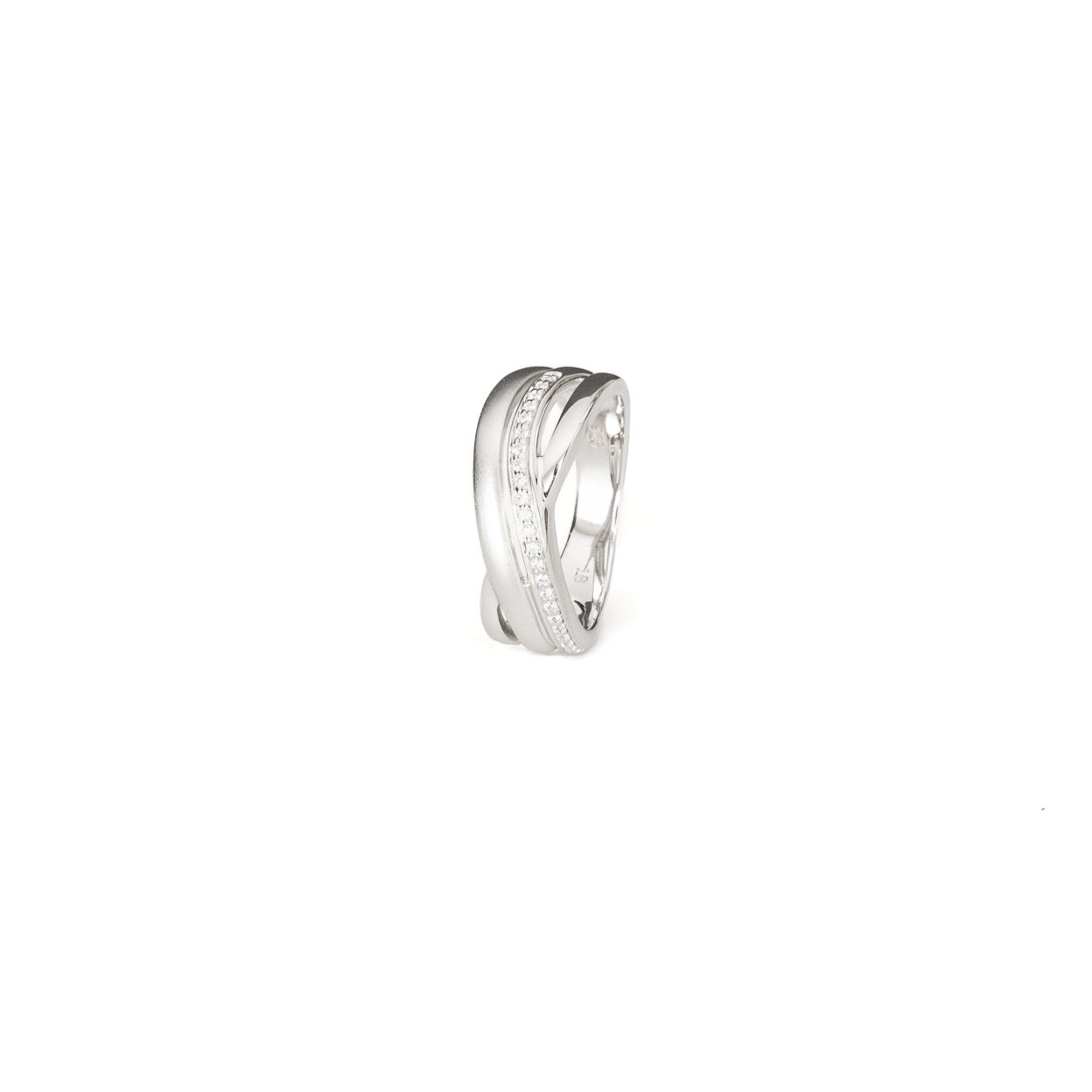 Yo Design Ring Franio  geschikt voor dames die houden van strakke elegente sieraden ontworpen door Joanna Taraszkiewicz Poolse ontwerpster