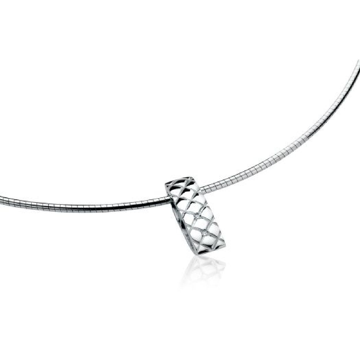 ZINZI DIAMONDS zilveren hanger diamant wit ZDH48