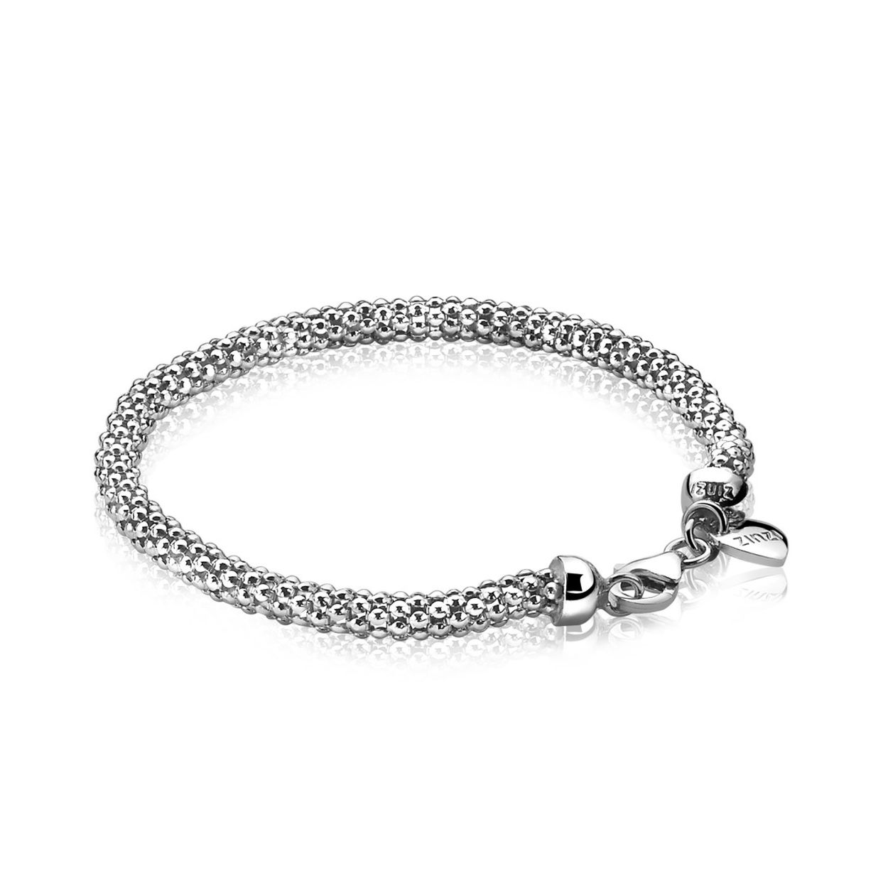 Zinzi zilveren schakelarmband 4,5mm breed 21cm ZIA1057-21
