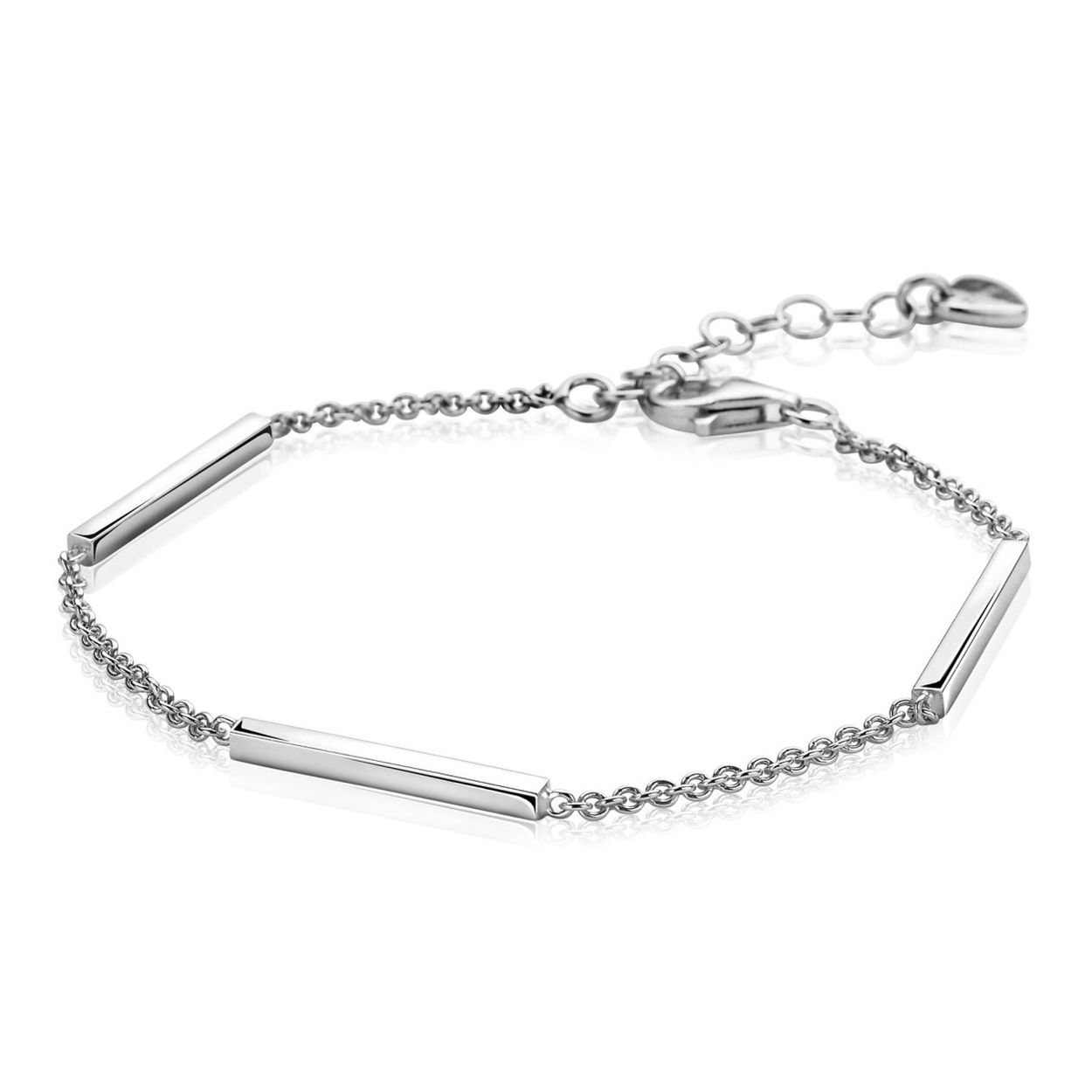 ZINZI zilveren armband staafjes ZIA1493