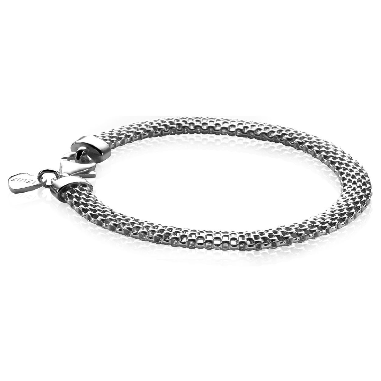 ZINZI zilveren fantasie armband 18,5cm ZIA879