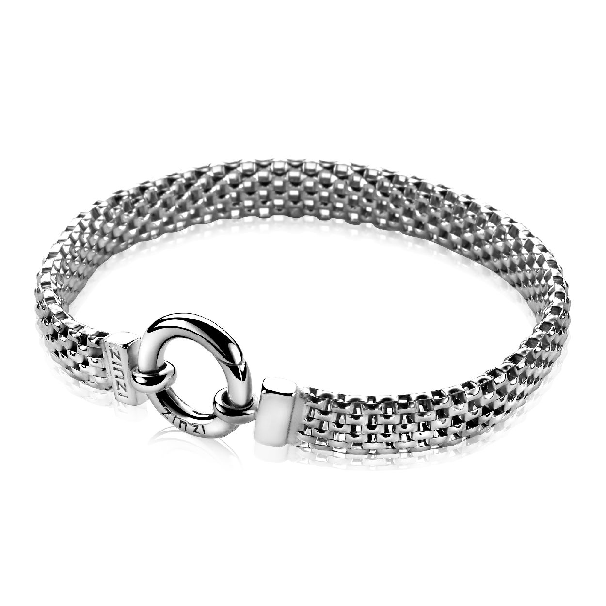 Zinzi zilveren schakelarmband 19,5cm ZIA880