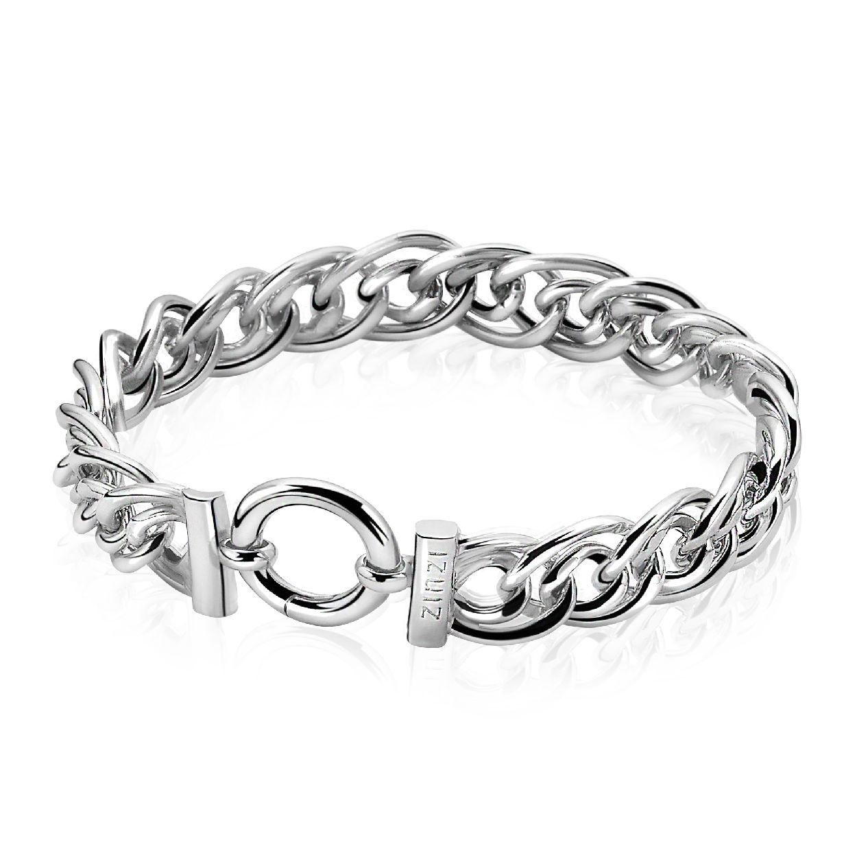 Zinzi zilveren gourmet armband 20cm ZIA974