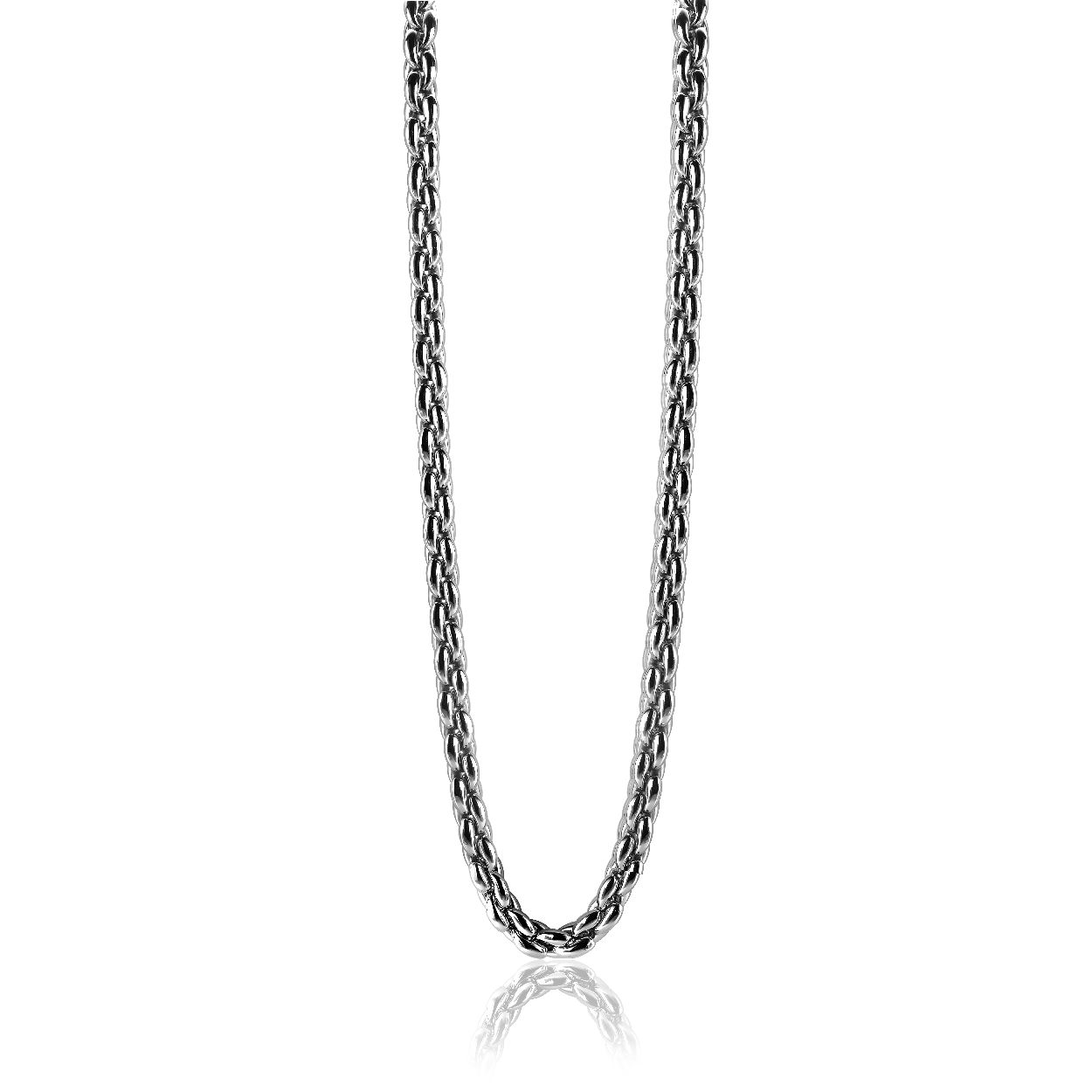Zinzi zilveren schakel collier 43cm ZIC1205