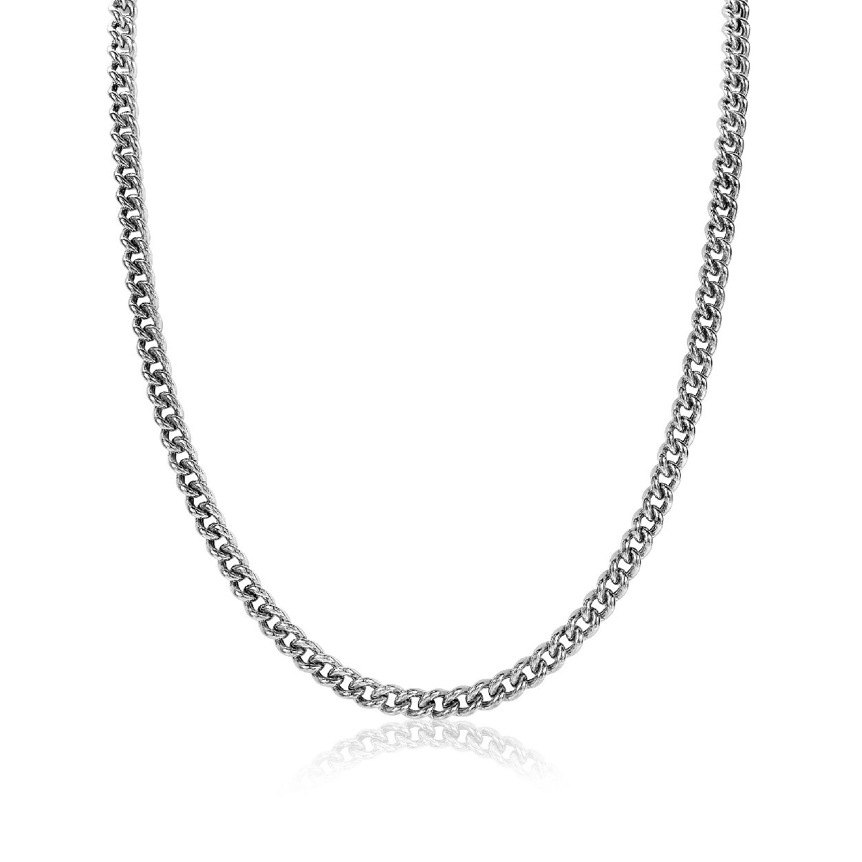 ZINZI zilveren gourmet collier 4,5mm breed 45cm ZIC1414.
Bij dit collier is ook een passende armband verkrijgbaar.