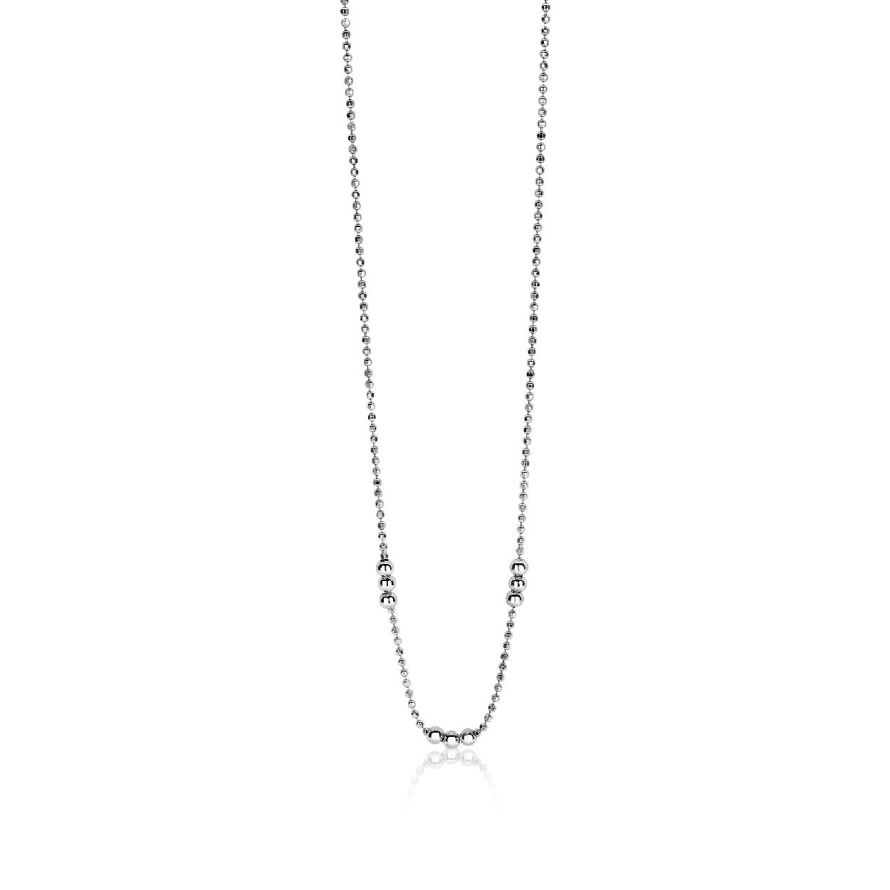 ZINZI zilveren fantasie collier bol 42-45cm ZIC1647
