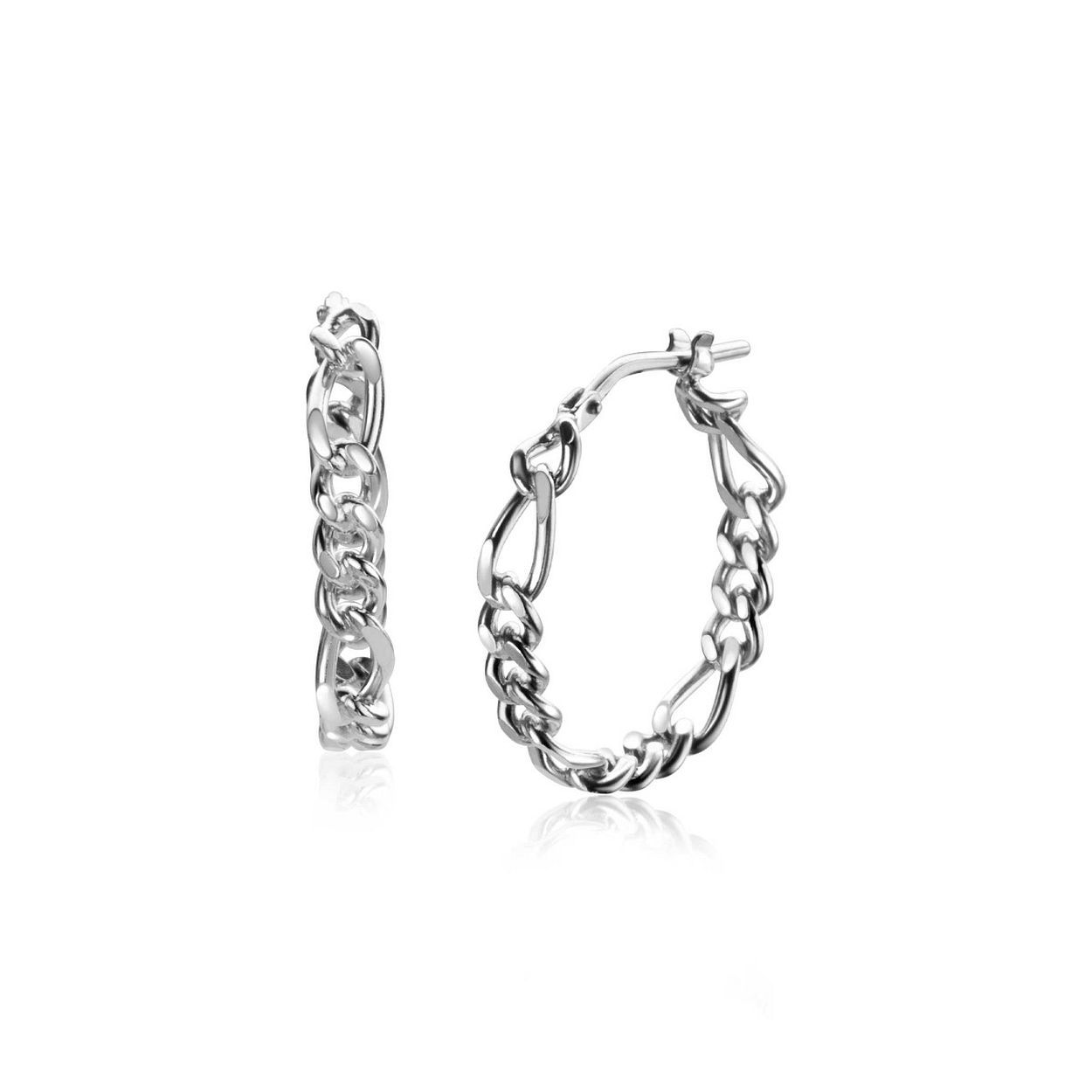 Dit is een oorbellen van het merk Zinzi. De oorbellen is zilverkleurig en gemaakt van zilver. 
