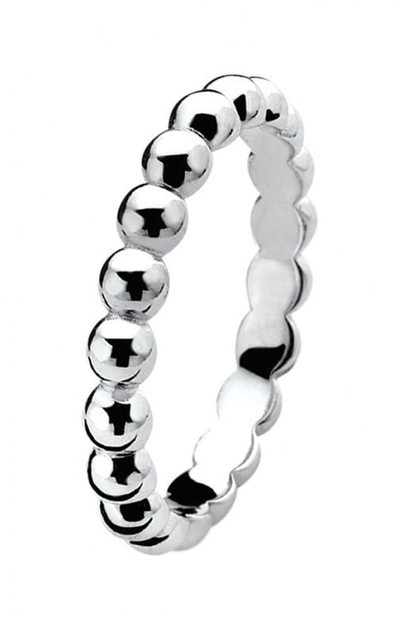 ZINZI zilveren ring bol mt.58