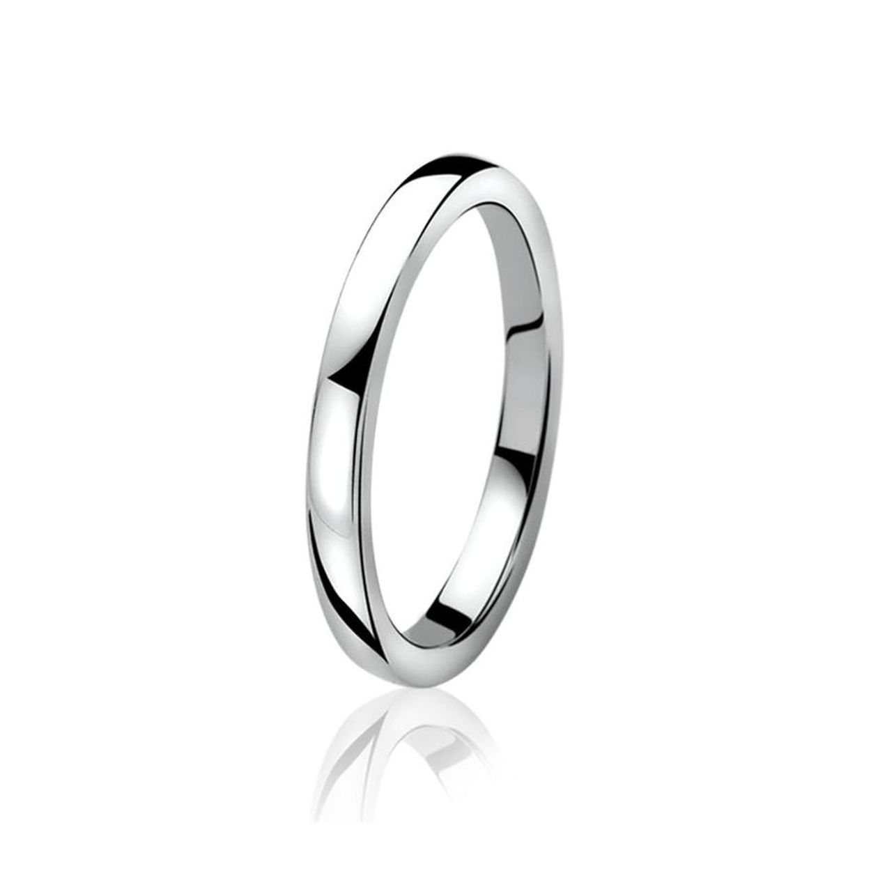 ZINZI zilveren aanschuifring, 2.1mm breed. Mix en Match met andere aanschuifringen uit de Zinzi collectie! Vervaardigd van eerste gehalte zilver (925) en met extra rodiumlaag voor een langdurige glans