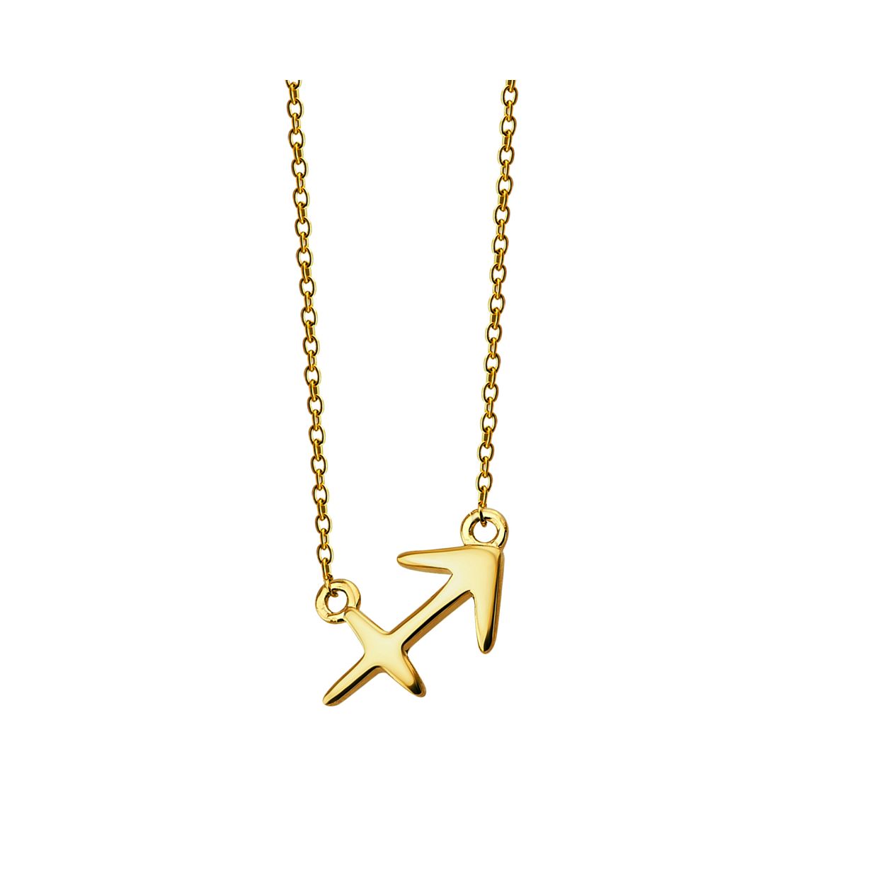 Boogschutter Ketting Gold-Plated ZN012G