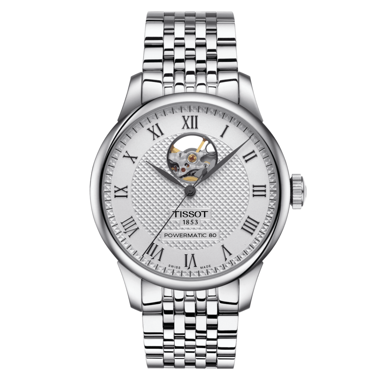Tissot Le Locle Powermatic 80 Open Heart

Diameter:39.3 mm
Tot 80 uur gangreserve
316L roestvrijstalen behuizing
Doorkijkkast
Zwitsers automatisch uurwerk
Krasbestendig saffierglas