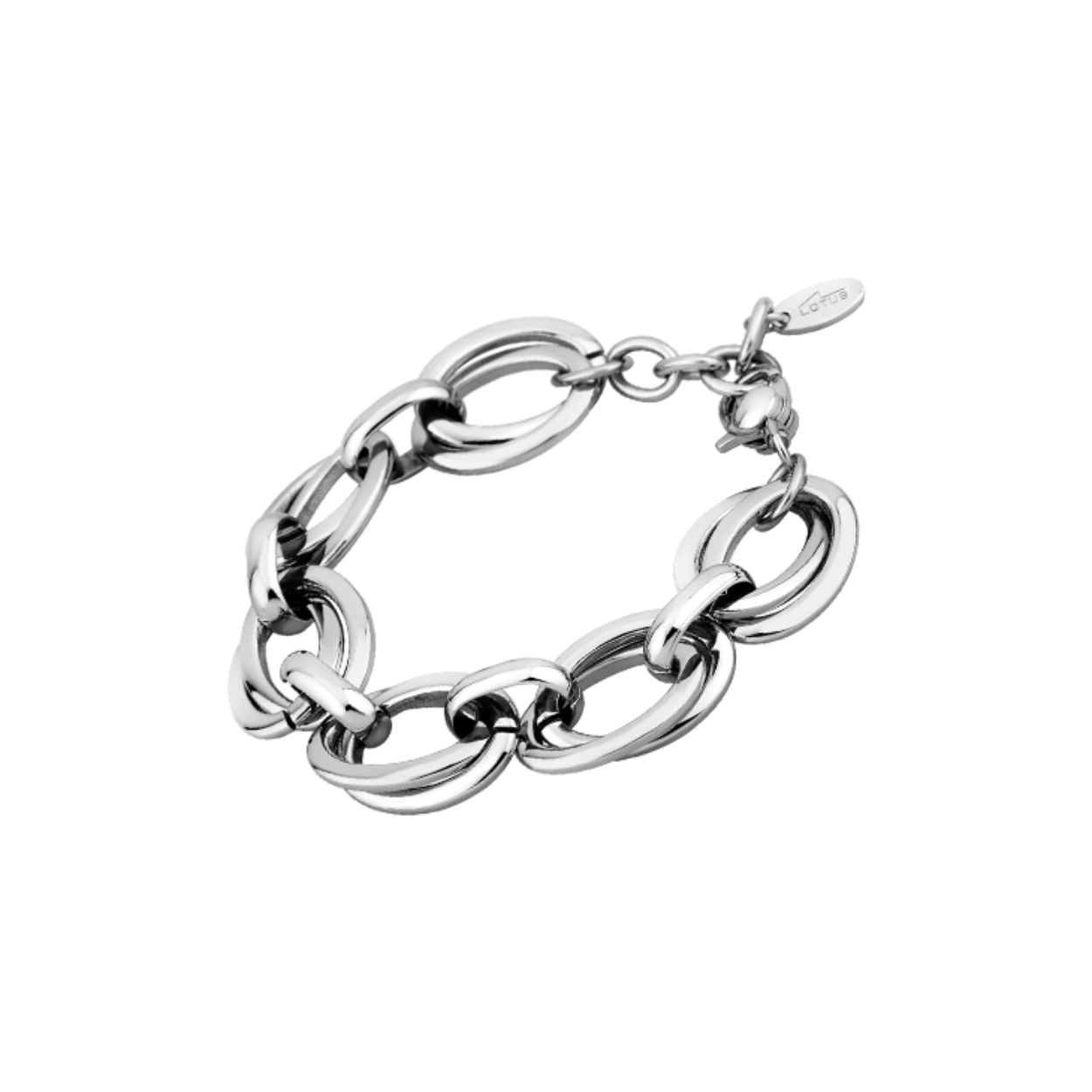 De trendy sieraden van Lotus Style Zijn gemaakt van Staal en hebben een luxe uitstraling.