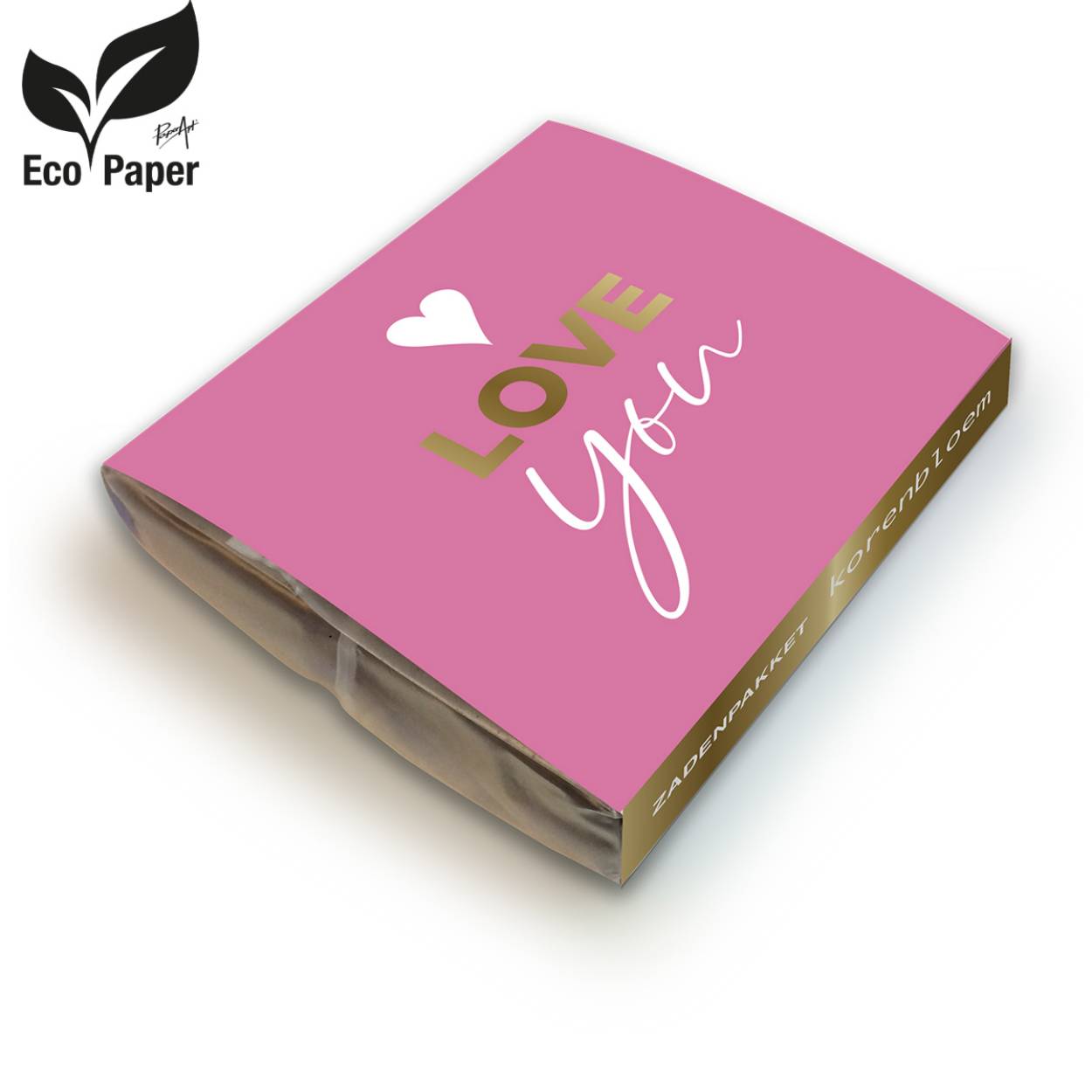 Korenbloem • Natural Gifts • Zadenpakketen Eco Everyday Blooms • Papier gemaakt van 100% plantafval • Inhoud: 1 x kweekzak, 1 x grondtablet, 1 x zakje zaden + plantinstructie