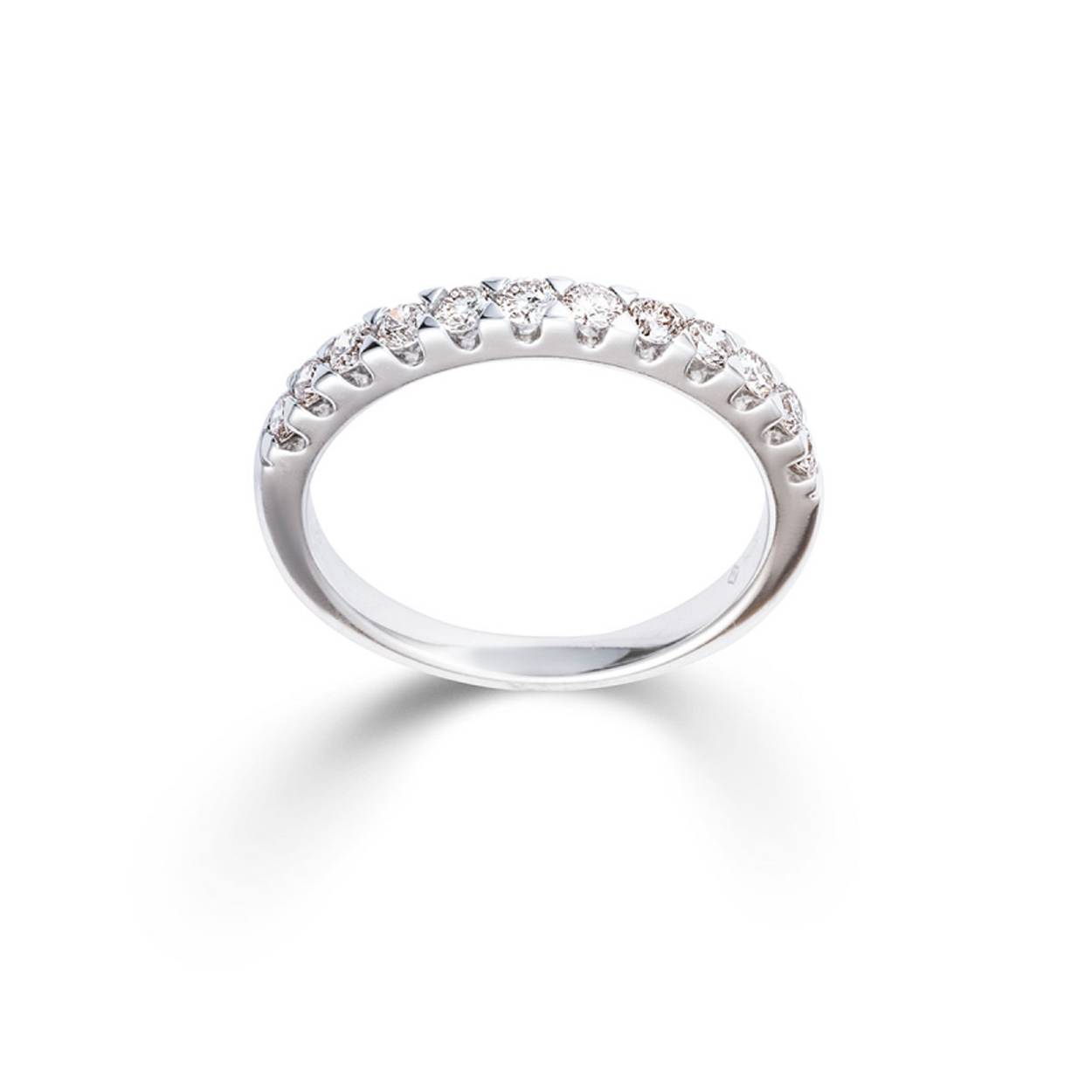 Alliancering wg briljant 0.50ct