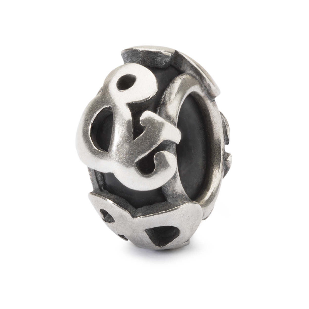Dit is een kraal van Trollbeads met de naam: & Stopper. Deze kraal is gemaakt van sterling zilver.