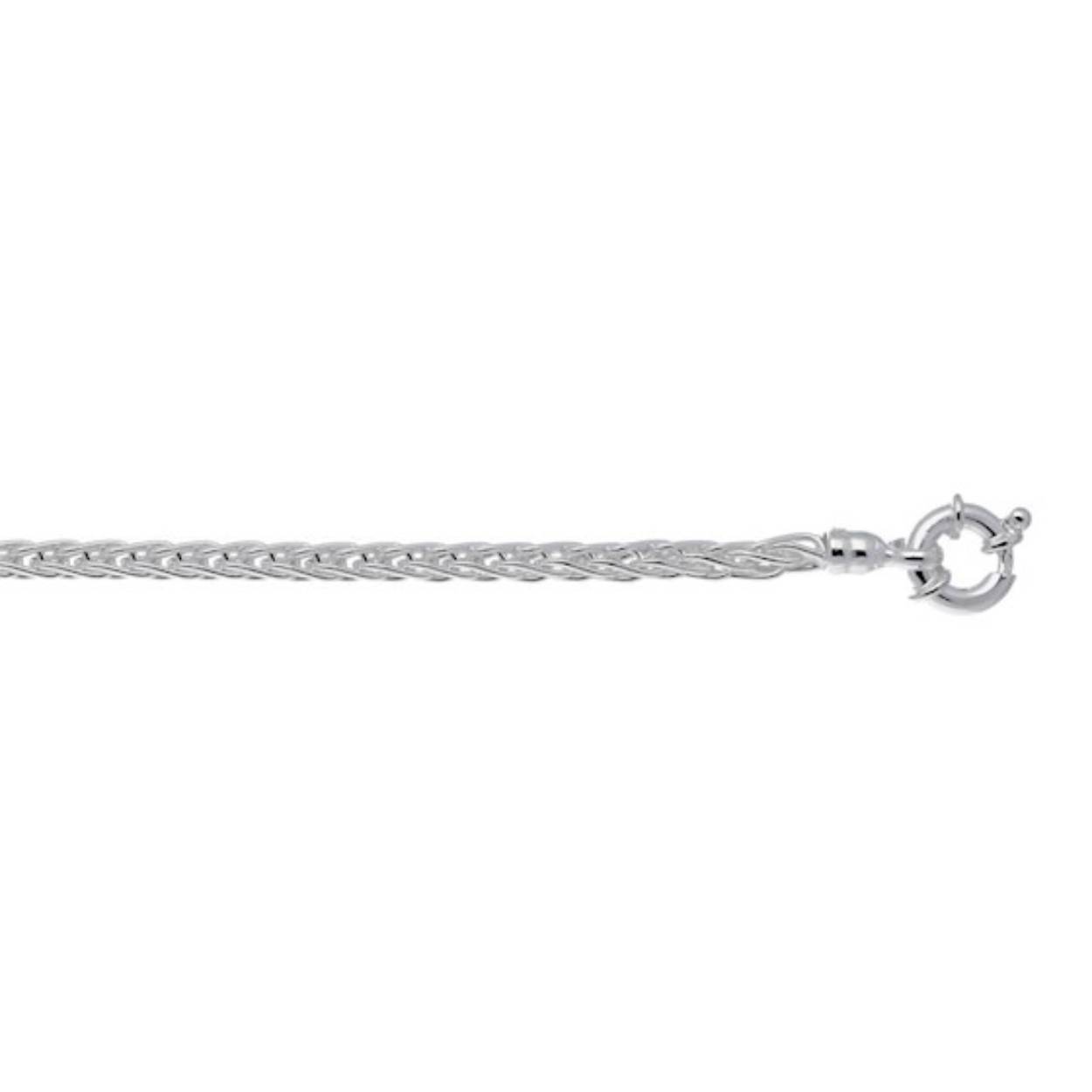 Zilveren armband vossenstaart