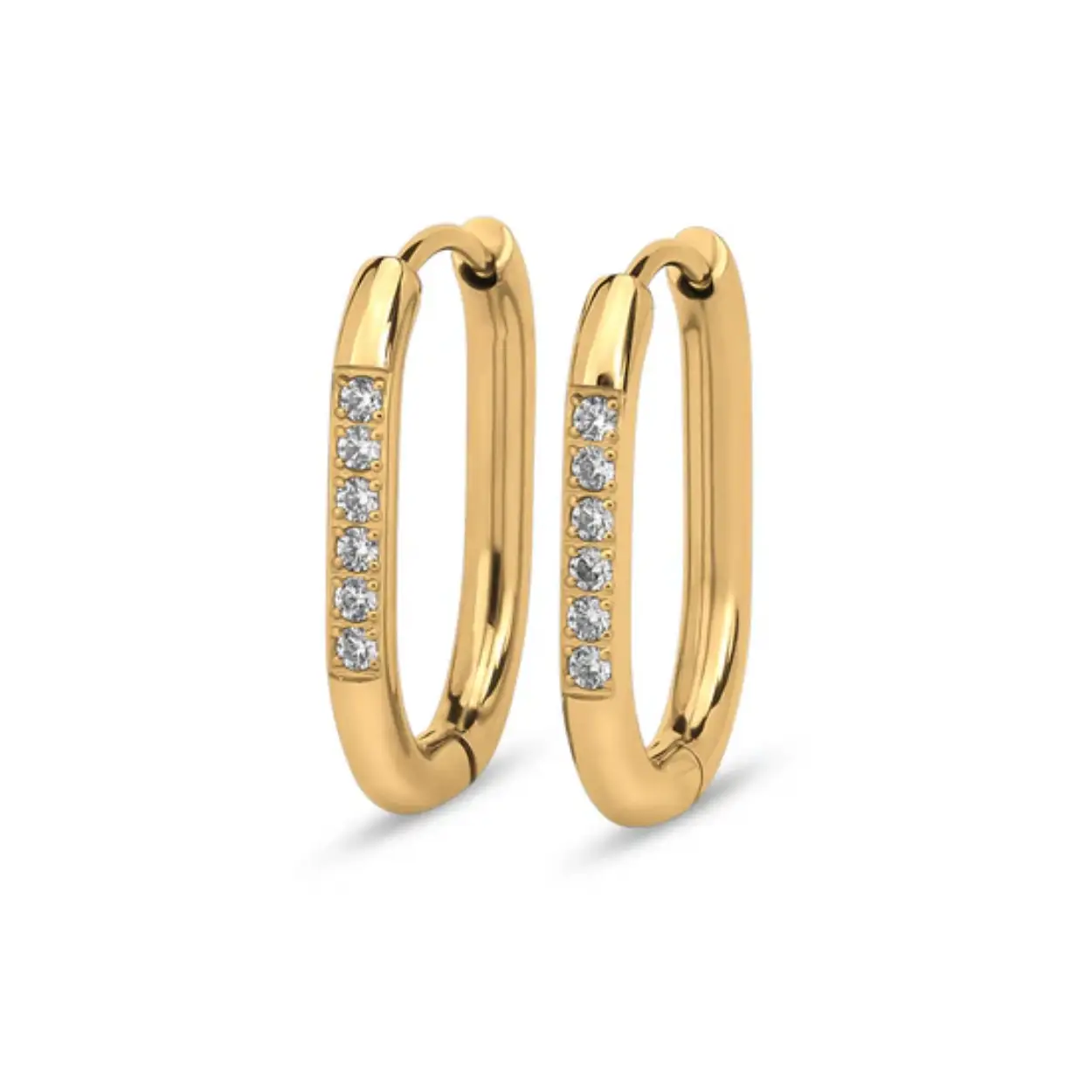 MELANO FR lila cz earring GD, crystal