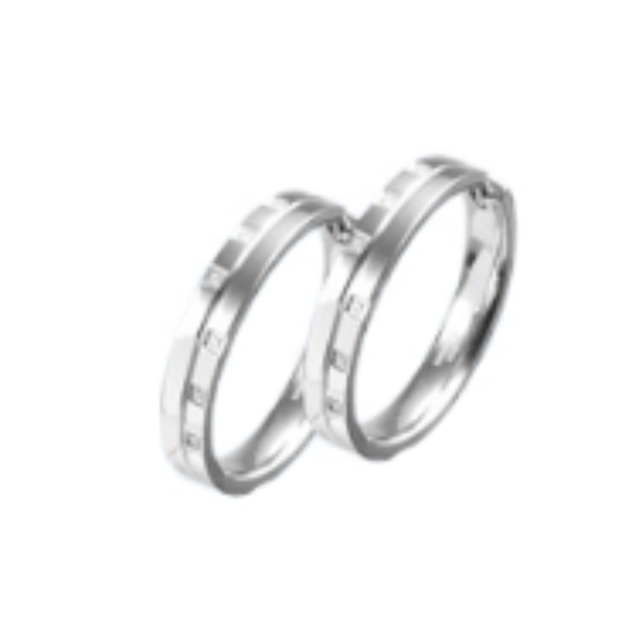 titanium creolen met zirconia
