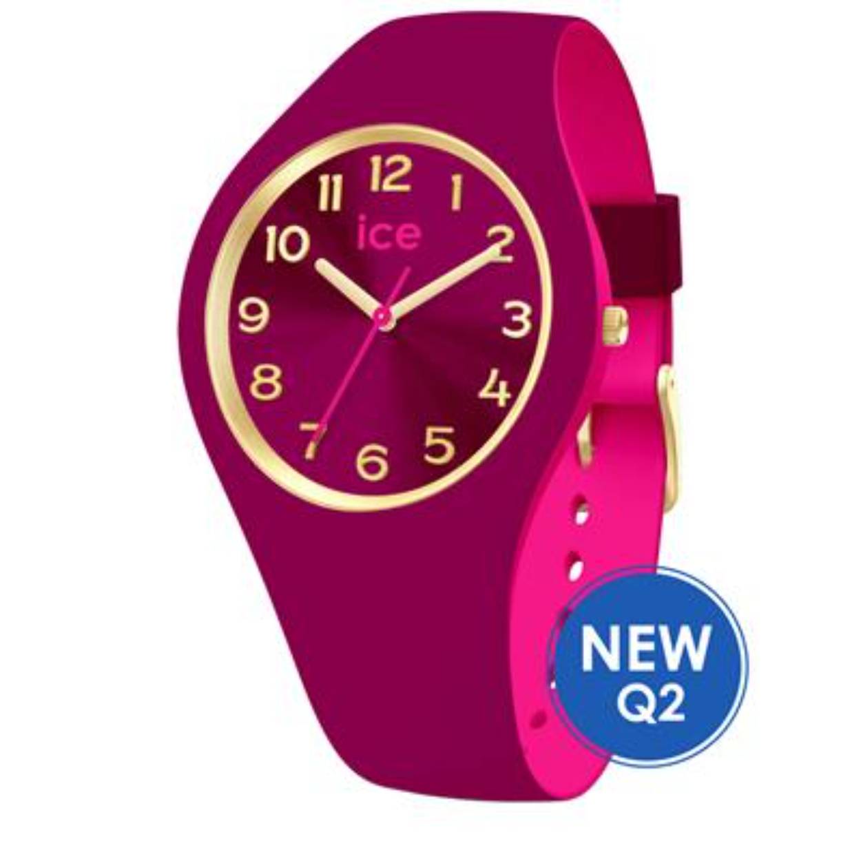 ICE WATCH duo chic - Burgundy pink. IW023276
