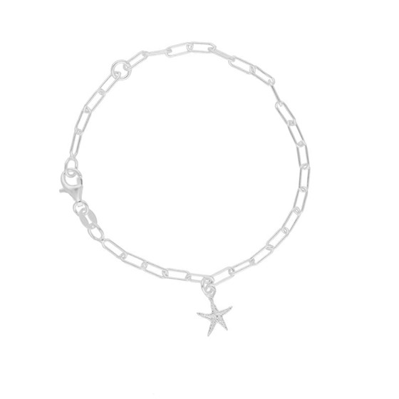 Kinderbedelarmband Zeester
Zilver - 15/17cm - 2,7gr