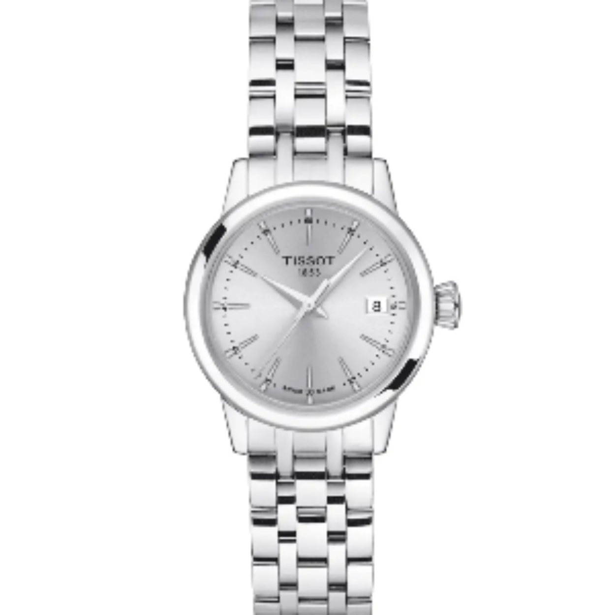 De Tissot Classic Dream is een duurzaam model van het merk, ideaal voor wie op zoek is naar een klassiek stuk met een minimalistisch design. Gemaakt van 316L roestvrij staal, deze hoogwaardige legering zorgt voor een sterke corrision weerstand en uitstekende duurzaamheid. De Dauphine wijzers zorgen voor leesbaarheid precisie, met een onderscheidend karakter en strakke look. Ten slotte is de metalen band zeer robuust en gemakkelijk te reinigen, en veroudert hij beter dan andere banden.