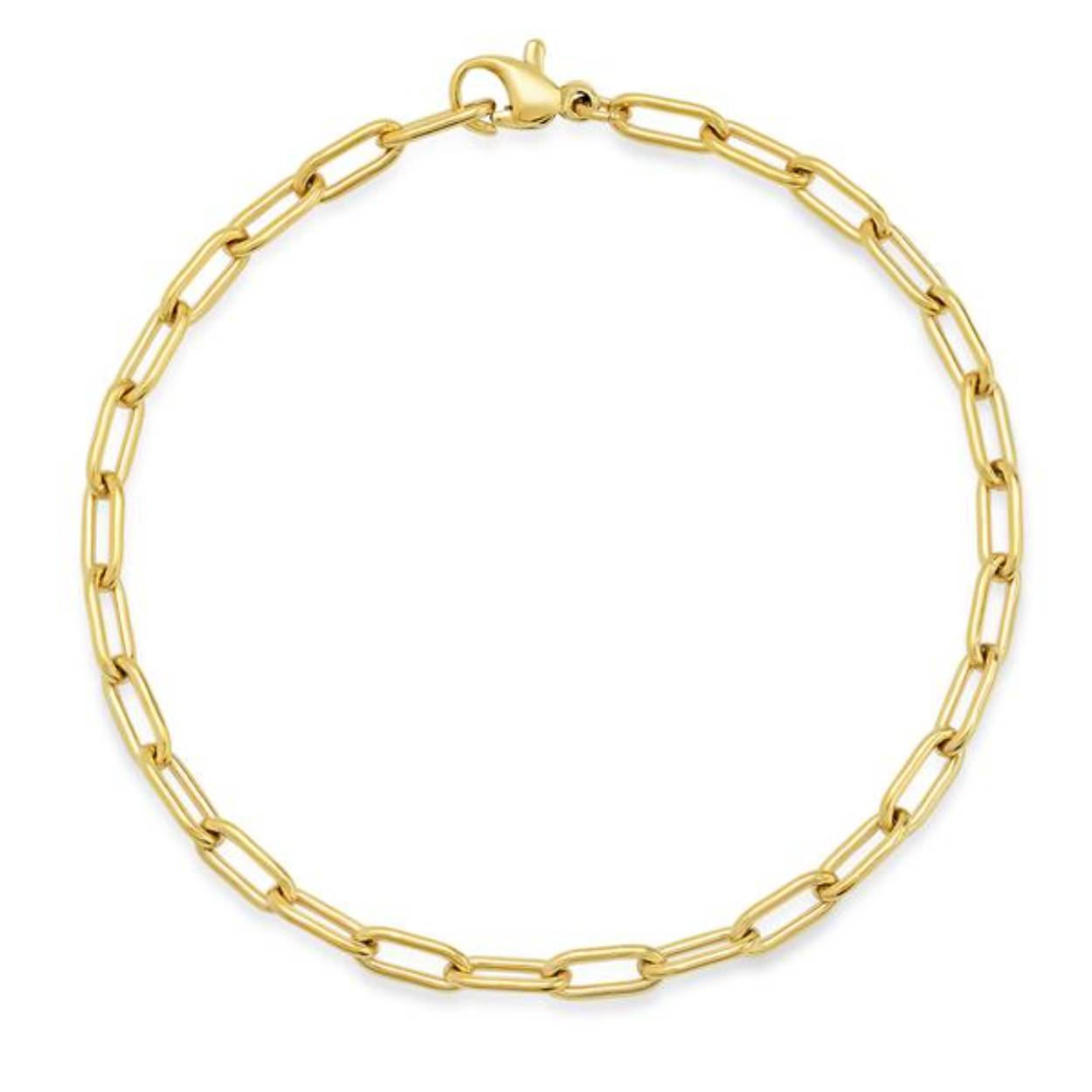 14k geelgouden armband op 19cm lengte