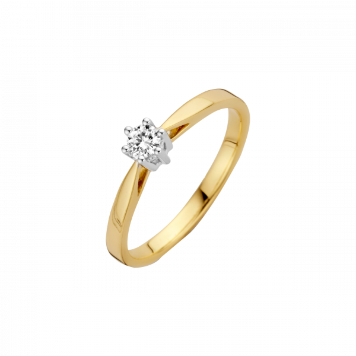Deze tijdloze klassieke en stijlvolle 14 karaats gouden solitair ring, model CLASSICO, bevat een schitterende briljant geslepen diamant. Model CLASSICO is geschikt voor elke hand en perfect voor iedere gelegenheid. Fantastisch te combineren tot een complete set.
De kwaliteit van de diamant: 0.30 crt G VSI