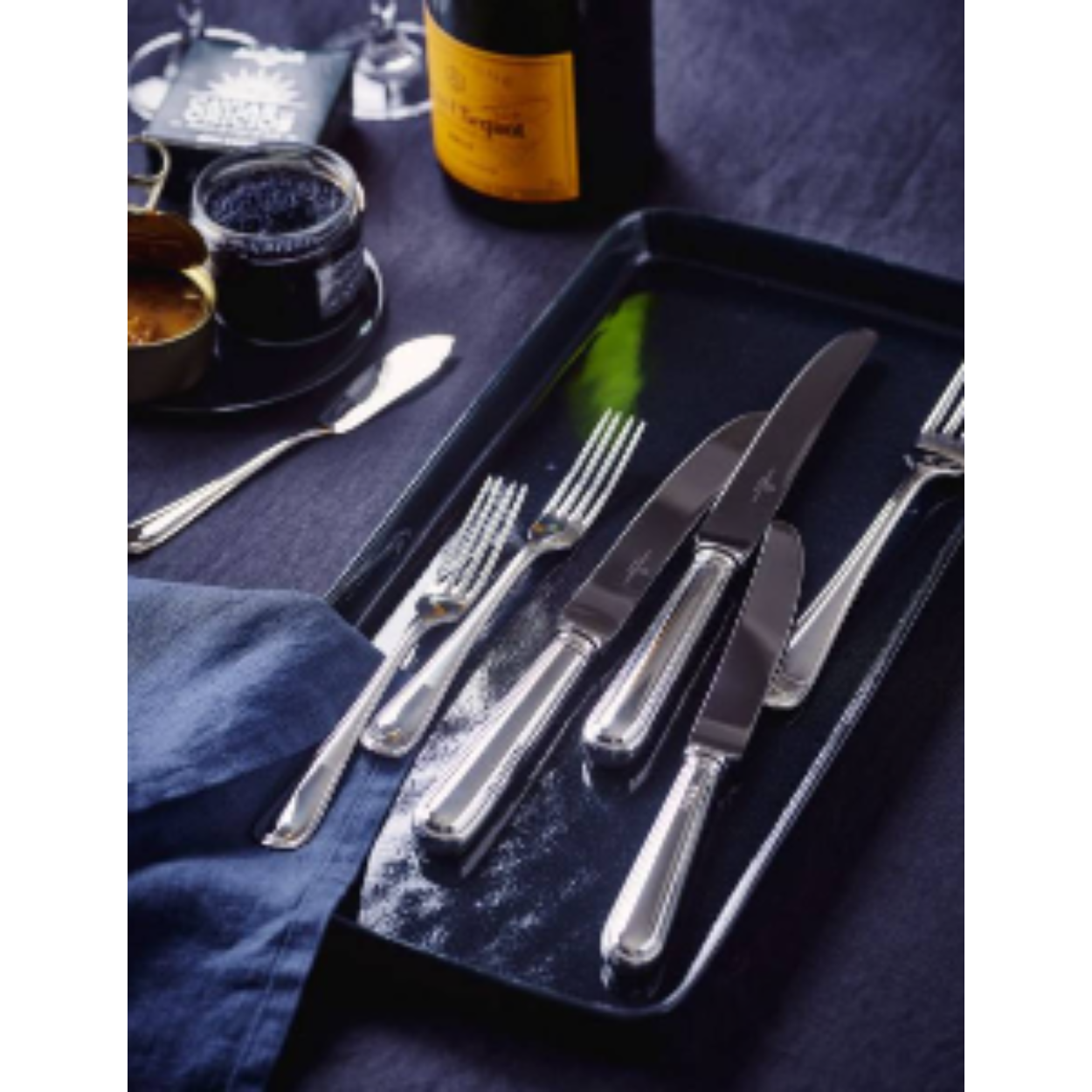 Prinses dessertcouvert met mes edelstaal CC004195-001