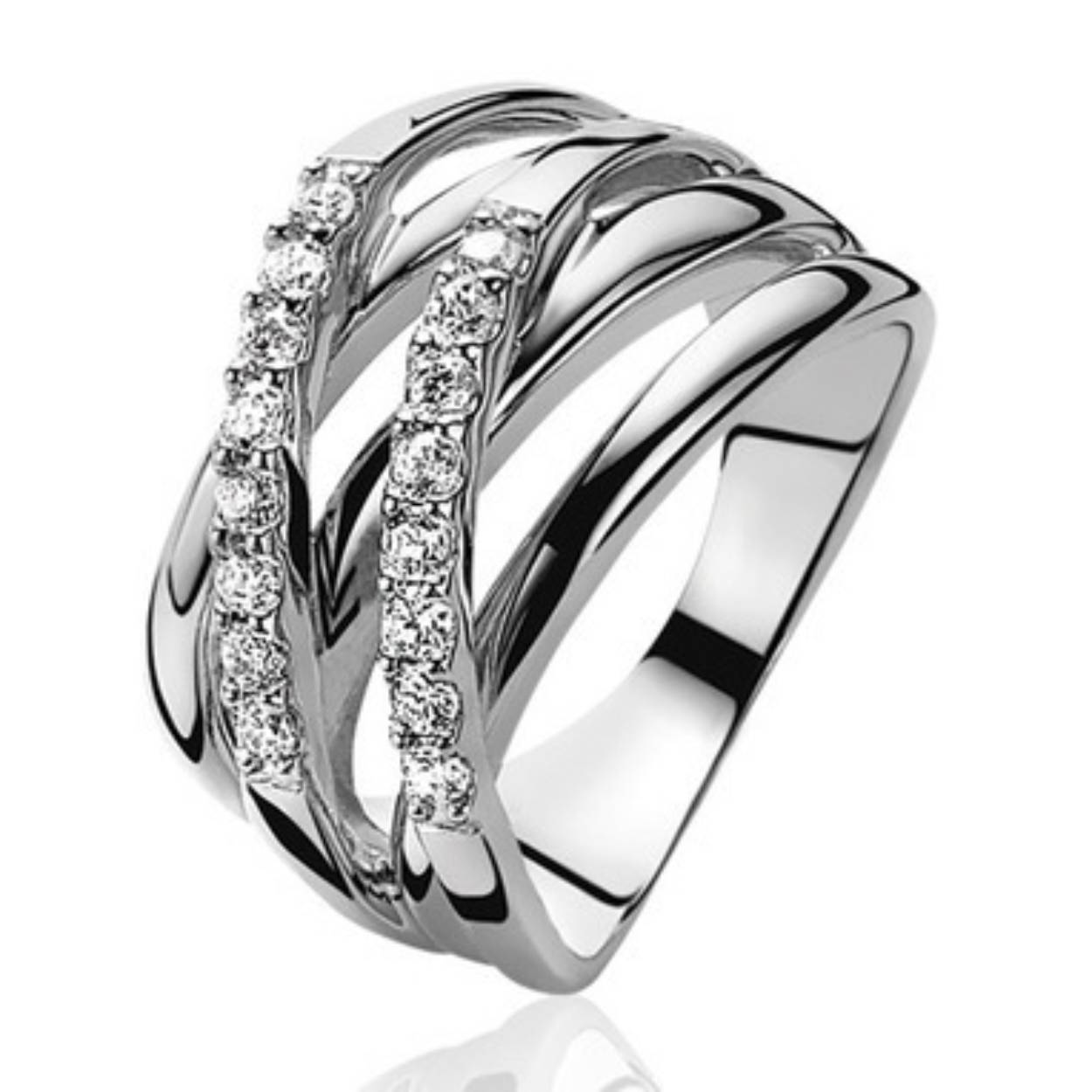 zinzi zilveren ring 