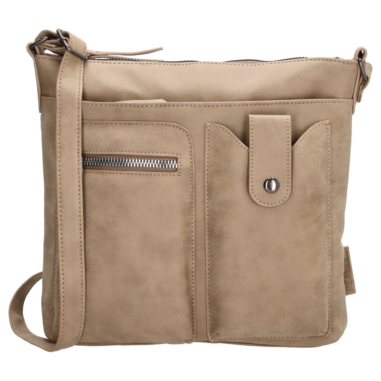 Met deze toffe schoudertas zit je zeker goed! Deze Beagles Arta schoudertas is een fijn item om elke dag bij je te houden. Zo neem je altijd jouw essentials mee. In de handige indeling van de tas kun jij jouw essentials geordend kwijt. Je draagt de schoudertas om de schouder met de verstelbare band. Zo draag je de tas op jouw gewenste hoogte. Voeg jij deze mooie schoudertas toe aan jouw tassencollectie? 

De eigenschappen van deze schoudertas zijn: 

Hoofdvak met ritssluiting
Voorvakken en achtervak 
Verstelbare schouderband 
