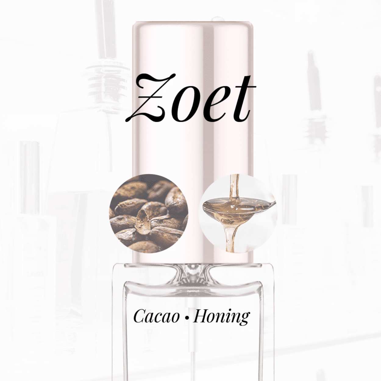 Eigenschappen
Geur: Zoet
Waarneembare geuren: Cacao, Honing
Sillage: Midden
Seizoen: Herfst/Winter
Eigenschap: Populair
Stijl: Stoer
Geurgroep: Oriëntaals Bloemige
Hoofdakkoorden: Zoet, Cacao, Warm kruidig, Honing, Houtachtig
Top noten: Oranjebloesem en Hout Noten
Midden noten: Framboos, Heliotroop en Vanille
Basis noten: Patchouli, Cacao en Honing