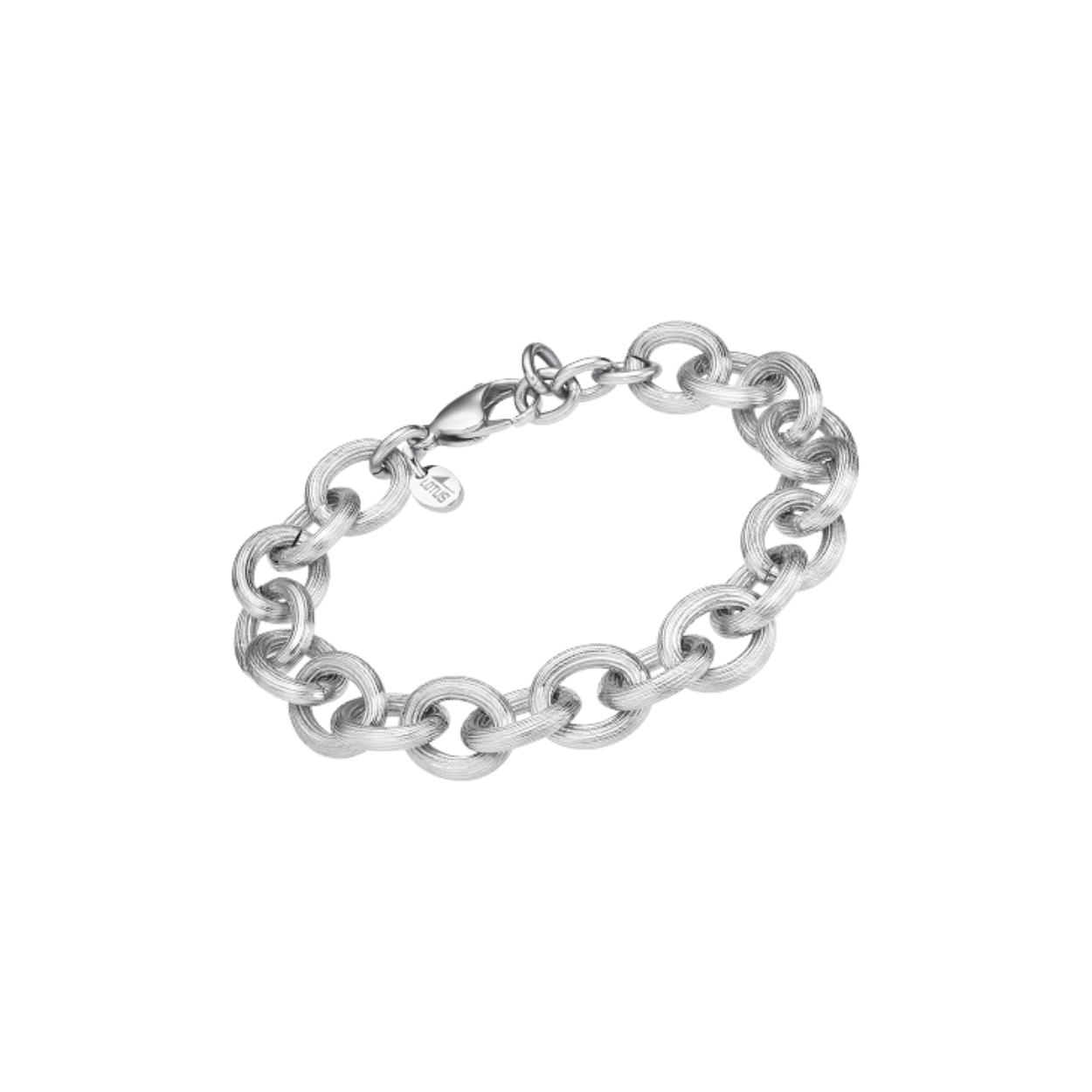 Armband staal lotus style