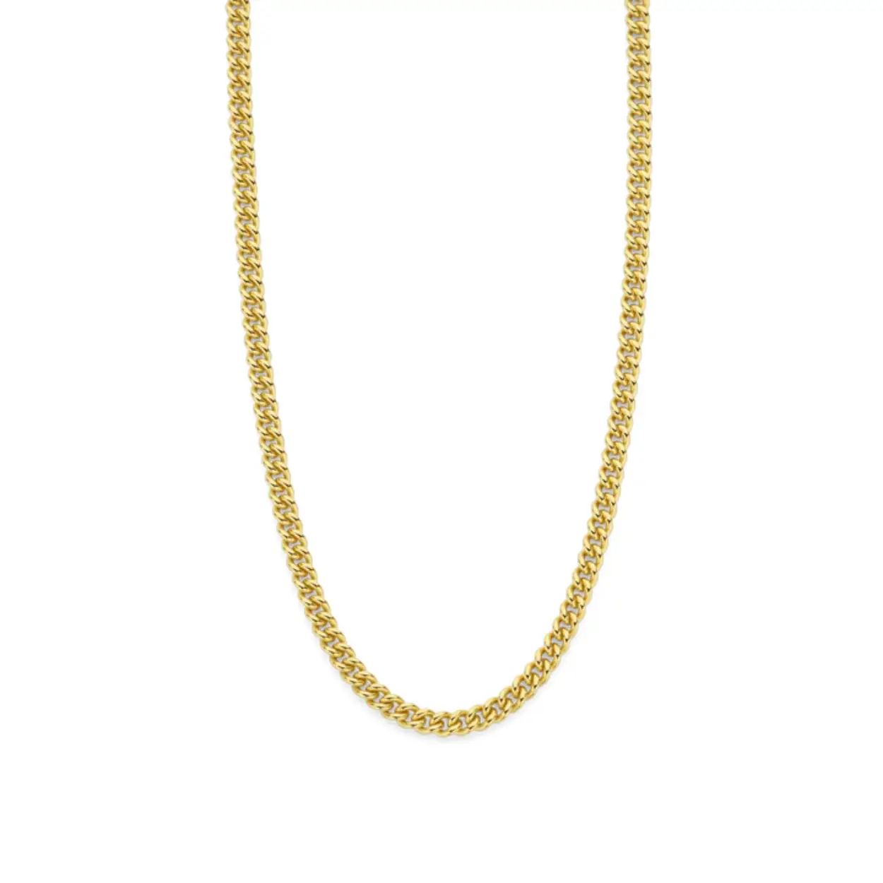 Ti Sento verguld zilveren gourmet ketting