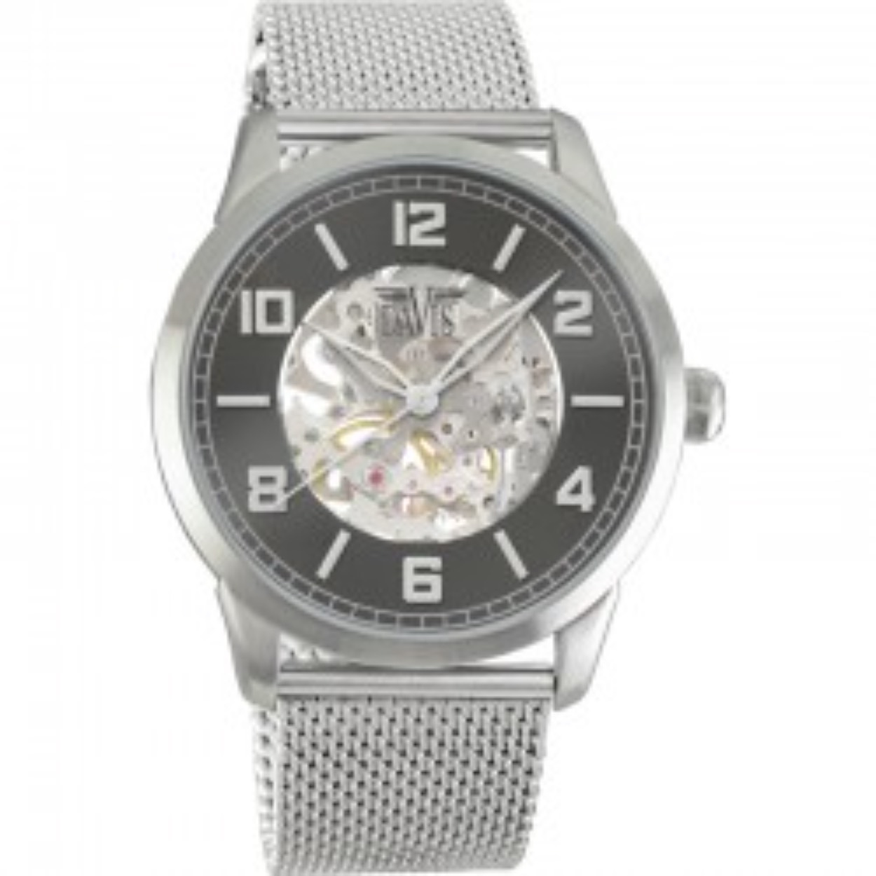 edelstaal skelet uurwerk.
mechanisch ( opwind)
met een stalen mest band.
2 jaar garantie.