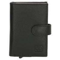 De DOUBLE-D FH-SERIE SAFETY WALLET ZWART is een handige accessoire voor het veilig opbergen van pasjes en geld. De portemonnee heeft een compact formaat en is voorzien van RFID-bescherming om skimming te voorkomen. Draag de Safety Wallet eenvoudig in je broekzak of tas voor optimale veiligheid en gemak. Dé must-have voor onderweg!
