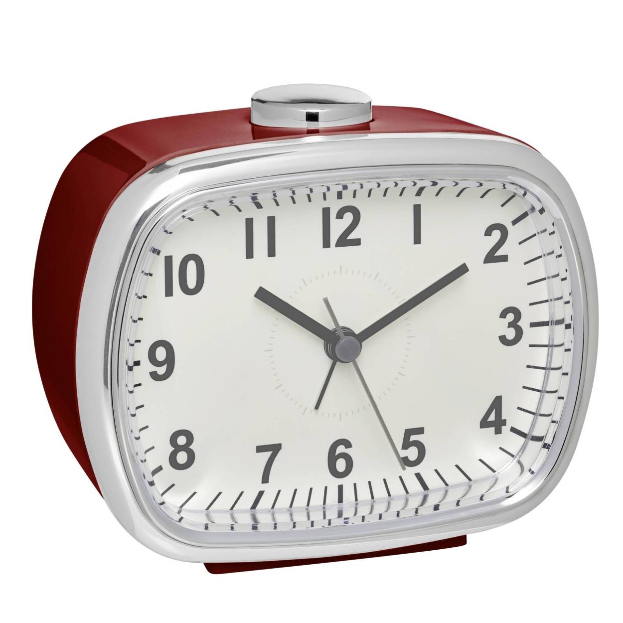 TFA Wekker Retro rood