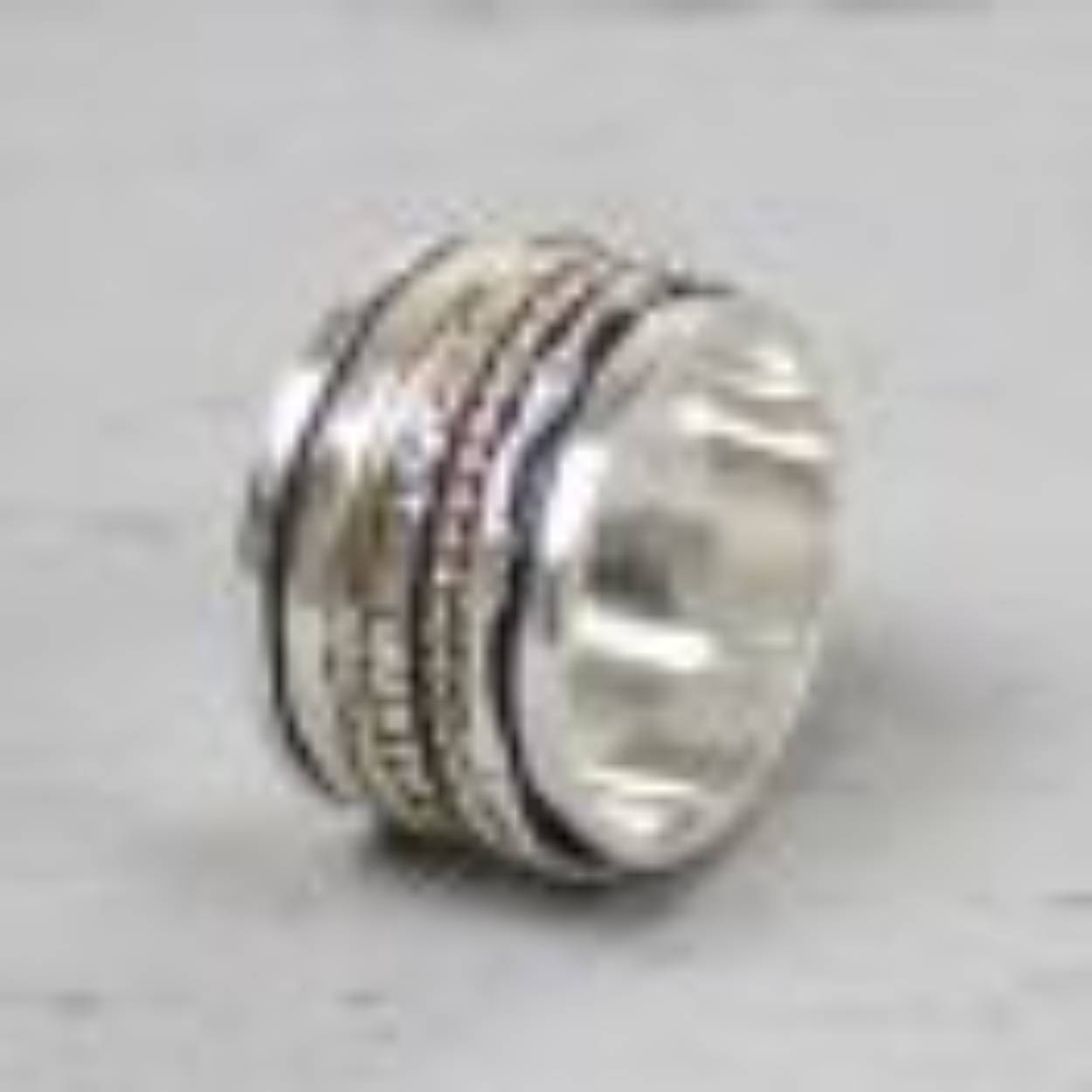 Jeh Jewels ring zilv/goldfilled  Mt58