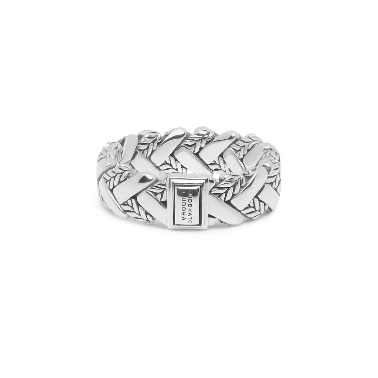 BUDDHA TO BUDDHA 617 17,5 - George Texture Ring Silver
