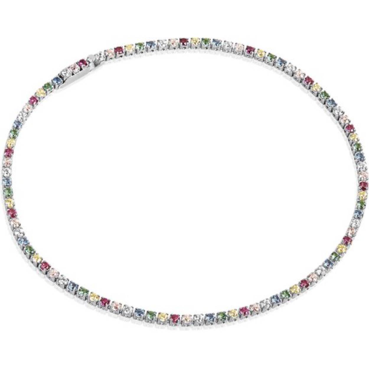 Dit is een armband van het merk Sif Jakobs gemaakt voor dames.
zilver multicolor