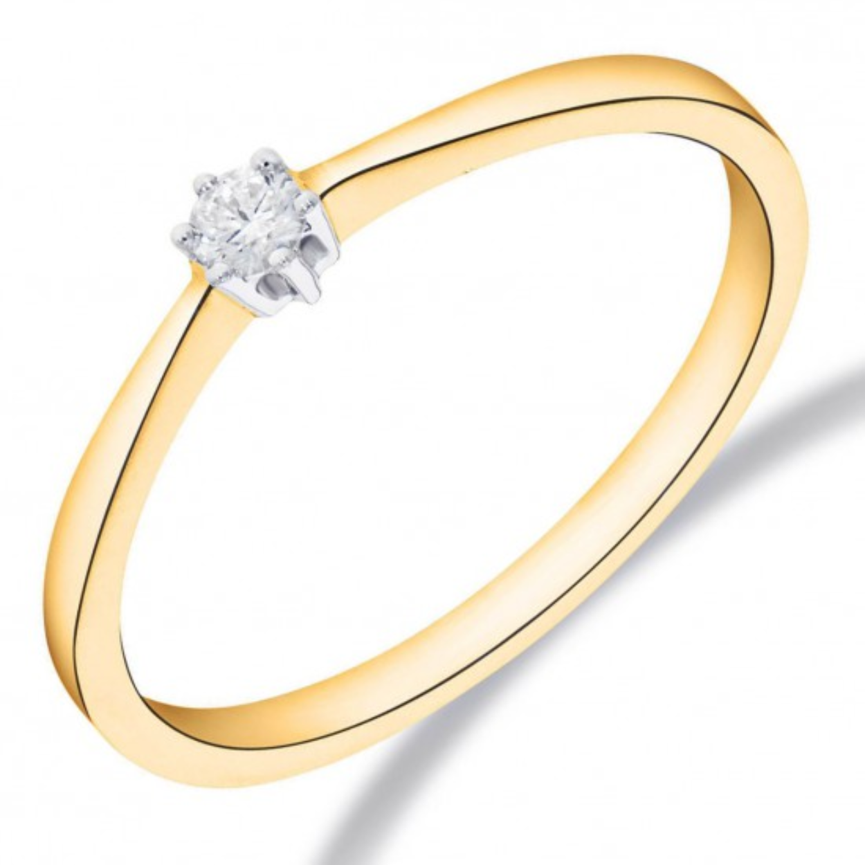 GGD solitair ring mt 17.5