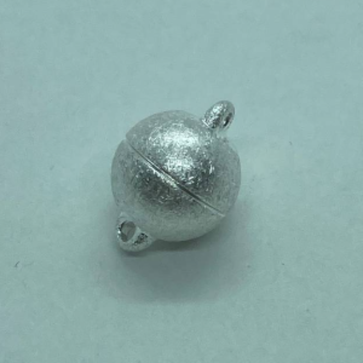 magneetsluiting zilver gerhodineerd 10mm